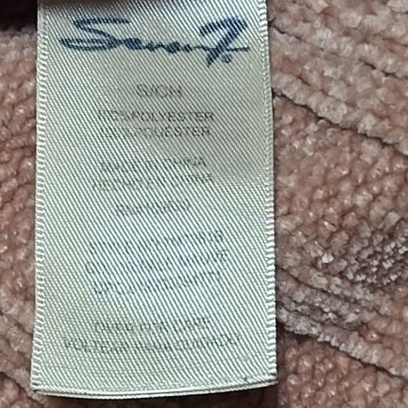 Seven7 Chenille Open Cardigan Sweater Sz SMALL Soft Cozy Pastel Cottagecore - Picture 4 of 8